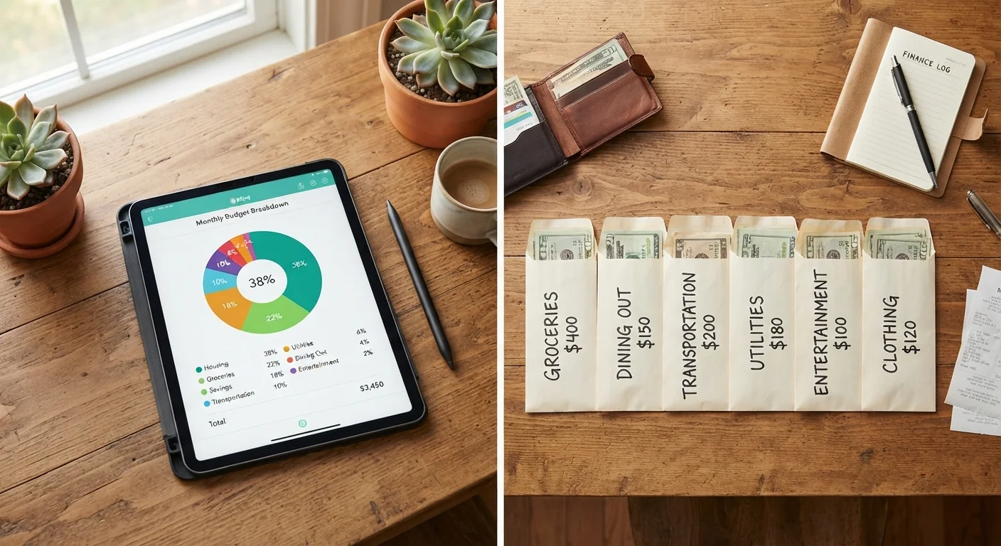 The 50/30/20 Rule vs. the Envelope Method: Which Budgeting Framework Fits Your Life