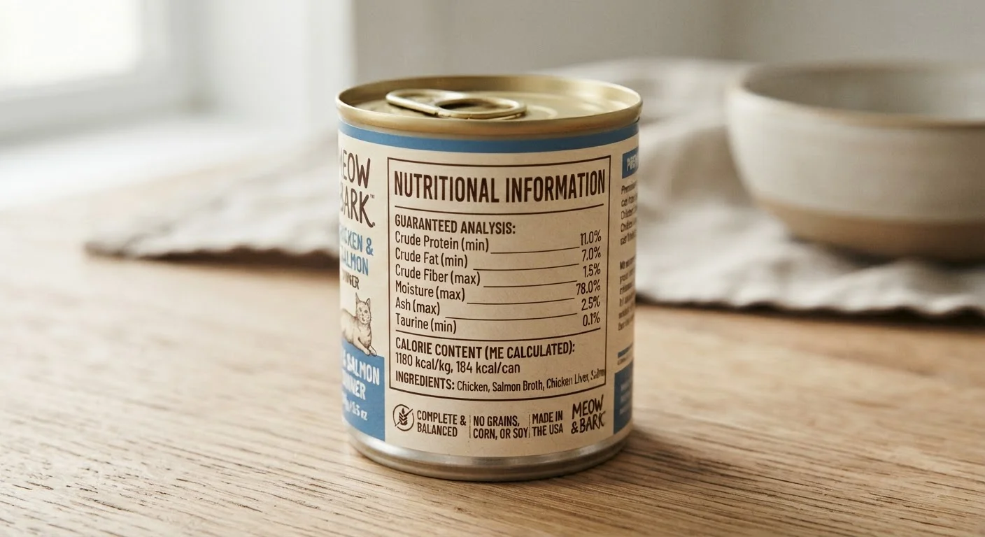 Cat Nutrition Labels Decoded