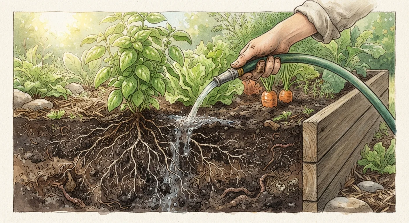 Watering Deeply vs. Watering Often: What Roots Actually Need