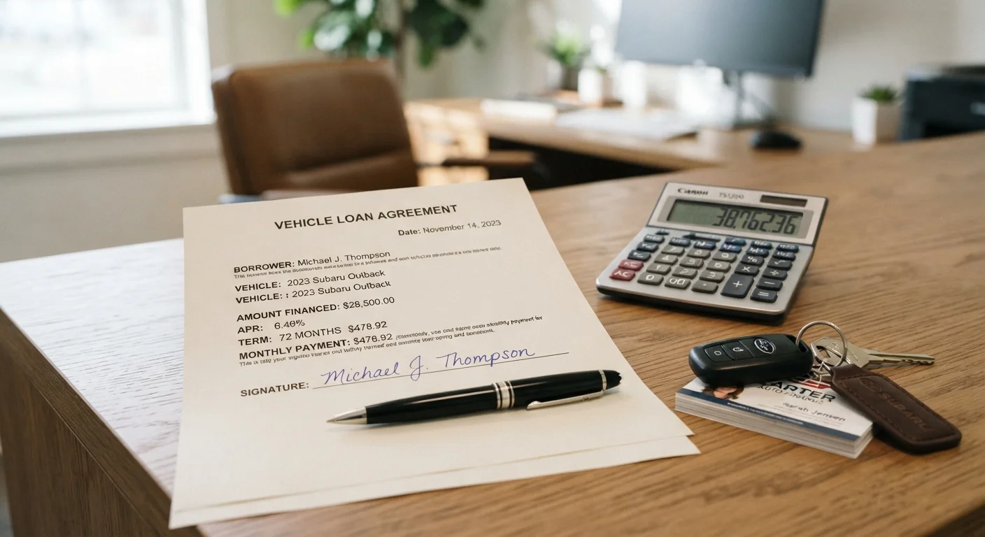 Financing a Car: Key Terms and What They Mean for Your Wallet