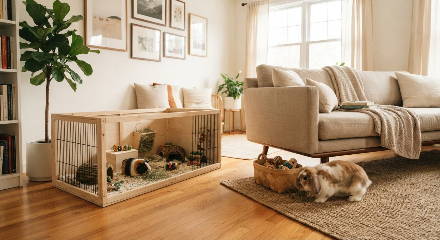 Free-Roam vs. Contained Living for Small Pets: What Each Looks Like in Practice