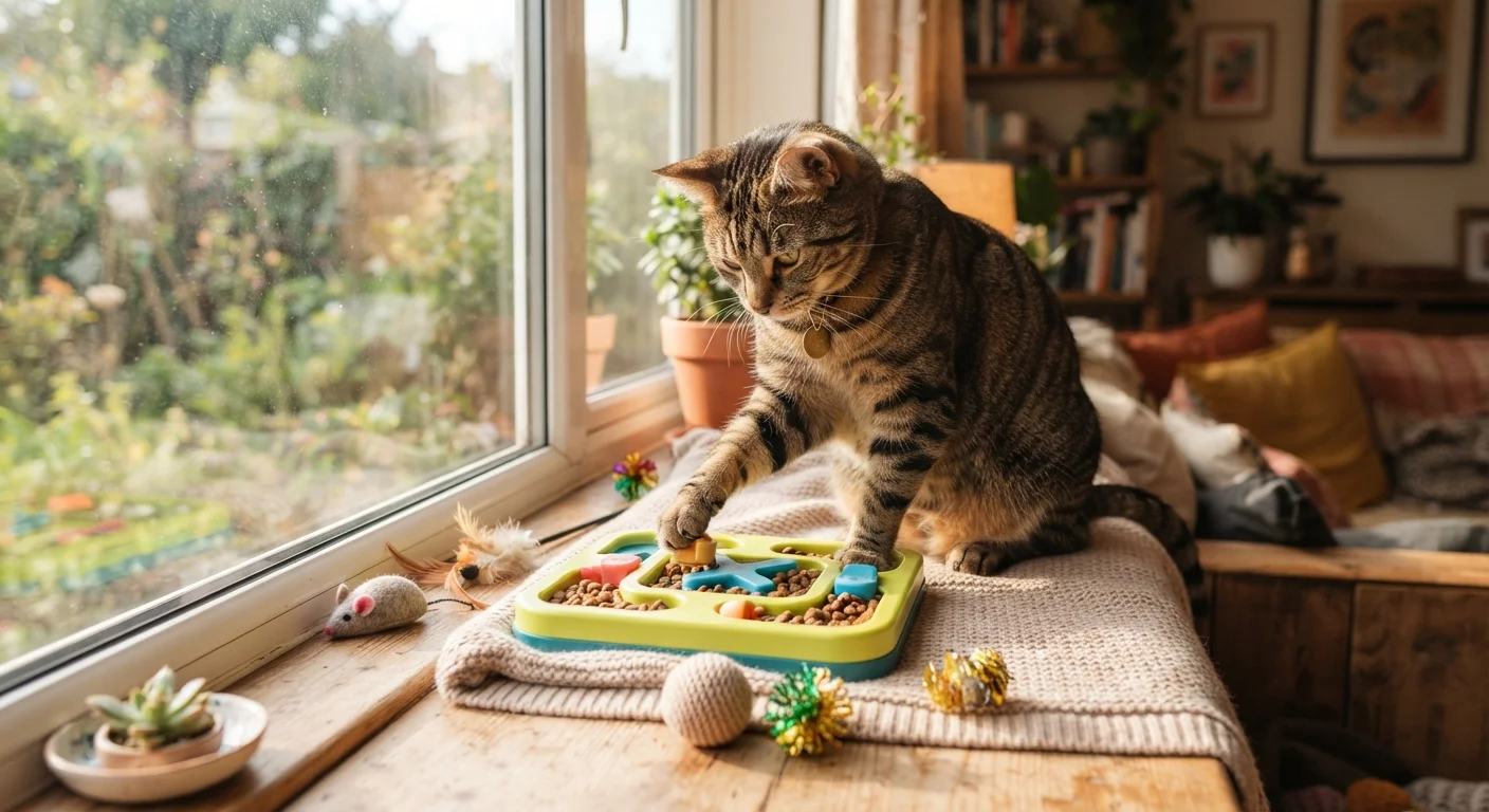 Indoor Cat Enrichment: Preventing Boredom-Related Health Problems
