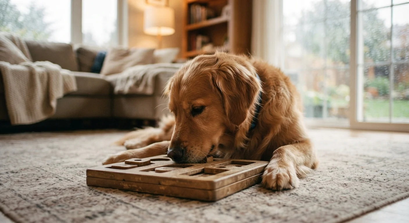 Rainy Day Activities That Keep Your Dog Mentally Sharp Indoors