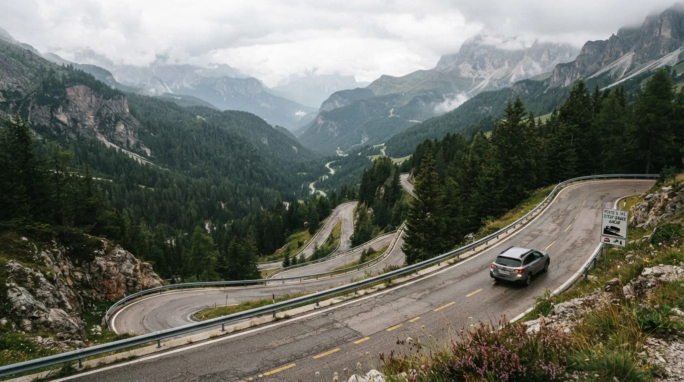 Mountain and Steep Grade Driving: Brake Fade, Gear Use, and Descent Techniques