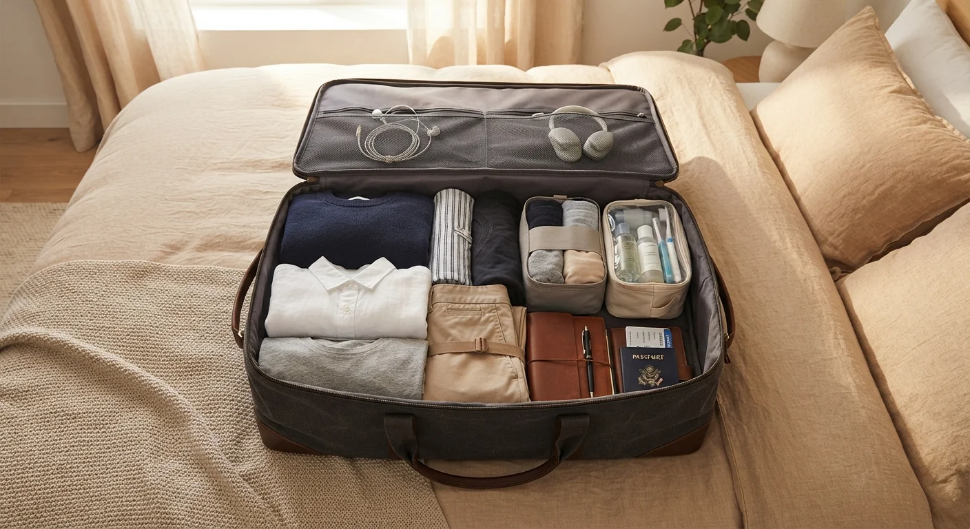 Packing Light Without Sacrificing Comfort: A Smarter Approach to What Goes in Your Bag