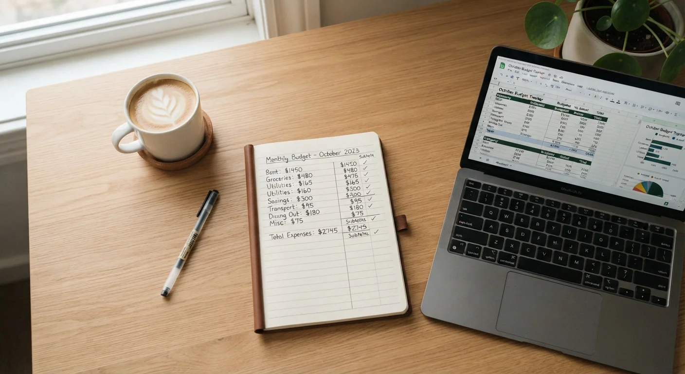 Paper Budgeting vs. Digital Spreadsheets