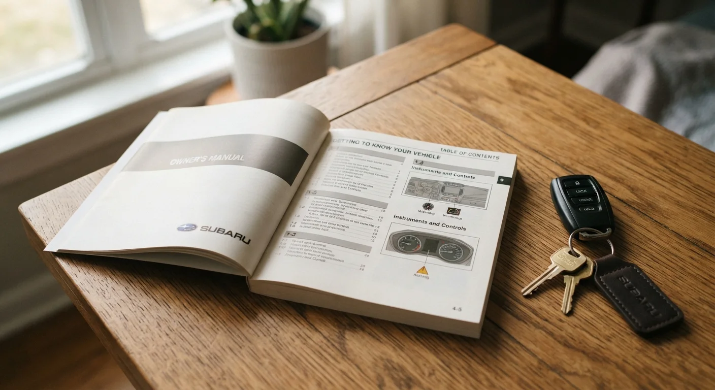 Reading Your Owner's Manual: The Parts That Actually Affect Your Maintenance Decisions