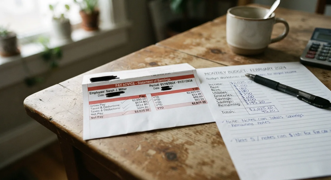 Reading a Pay Stub Before You Build a Budget