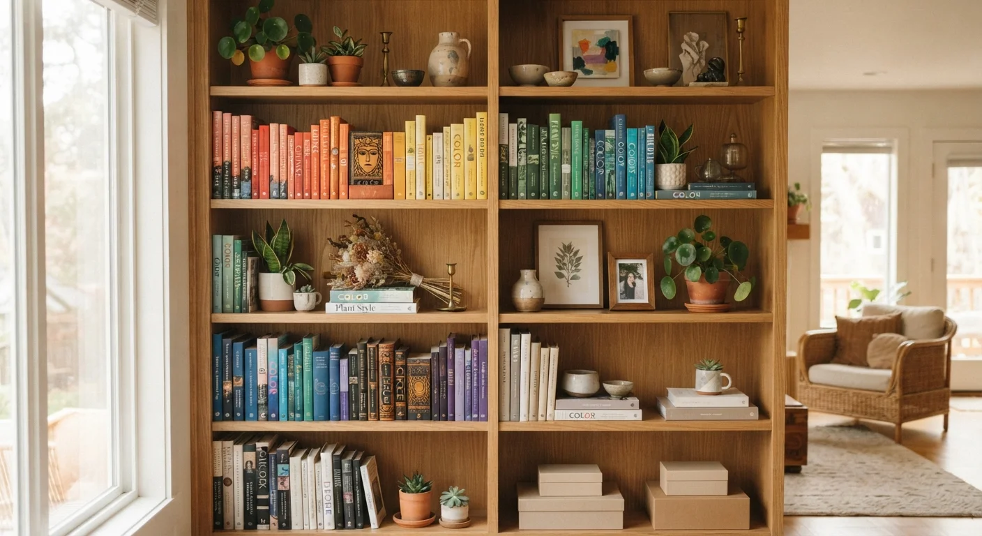 Styling a Bookshelf: Organizing Books and Objects So the Result Looks Considered, Not Cluttered