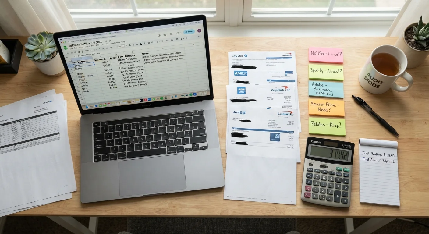 Subscriptions and Recurring Charges: The Budget Category Most People Undercount
