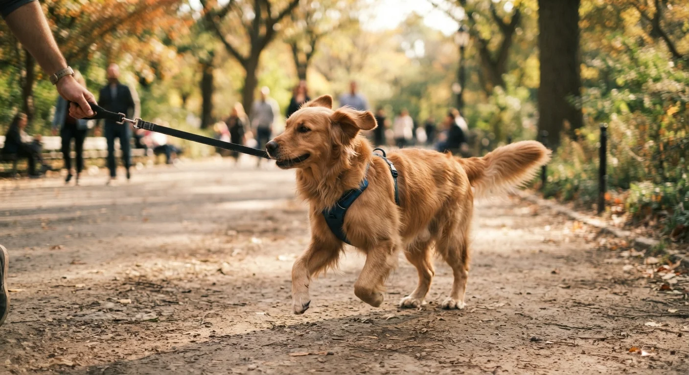 Why Dogs Pull on the Leash and What's Actually Going On in Their Heads