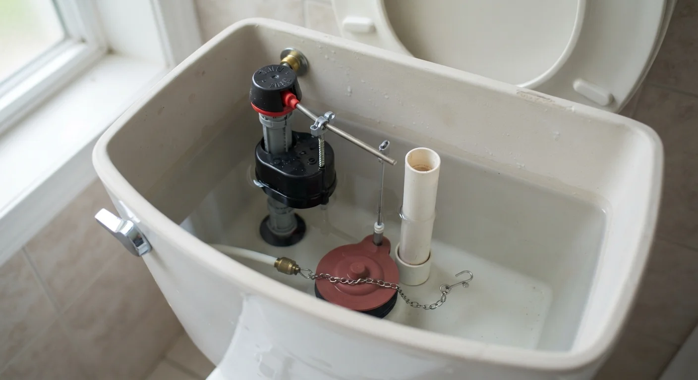Why Your Toilet Keeps Running (And What's Actually Causing It)